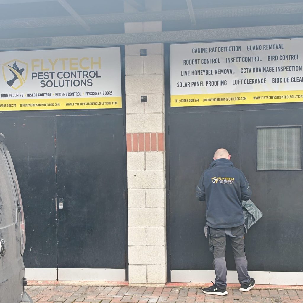 A view of the shopfront for Flytech